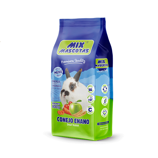 Mixmascotas conejo enano